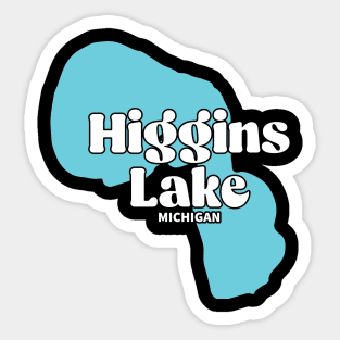 higgins Lake Michigan Sticker